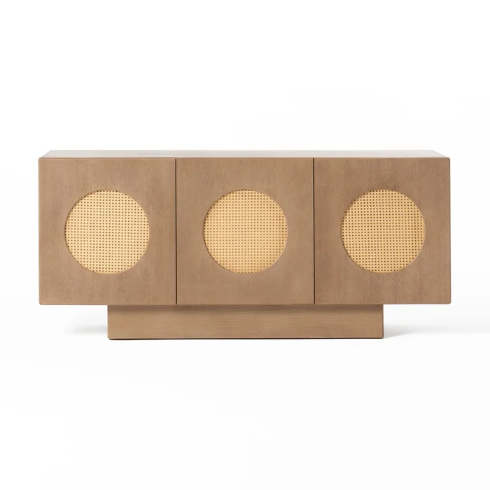 Nova Domus Oshana – Modern White Oak Buffet