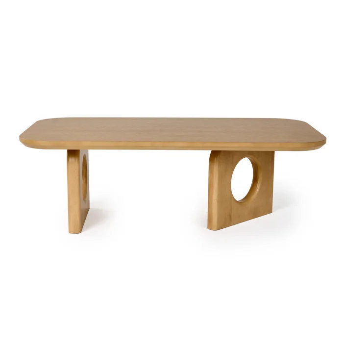 Nova Domus Oshana – Modern White Oak Coffee Table