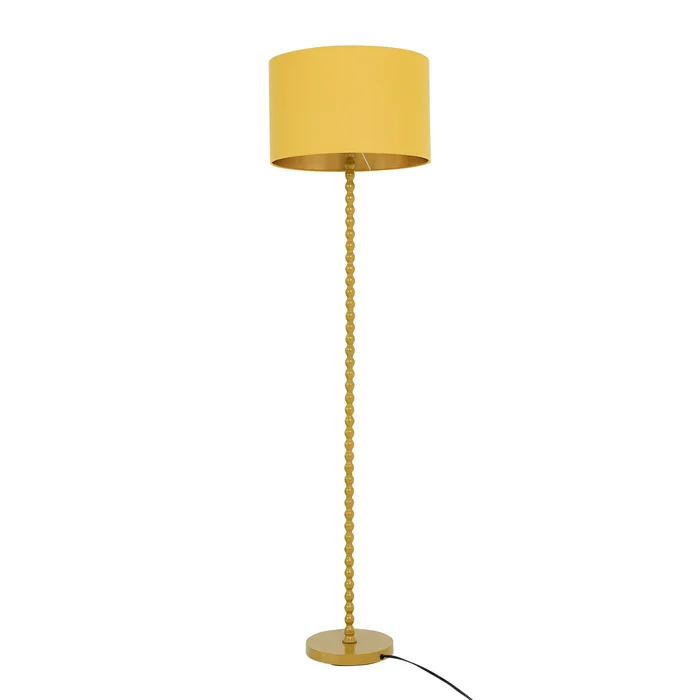 Orbit Floor Lamp Ochre and Gold
