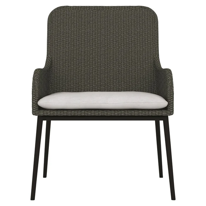 Orne Outdoor Arm Chair-Black