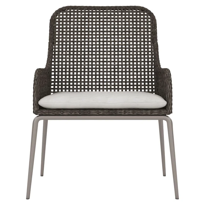 Orne Outdoor Arm Chair-Grey