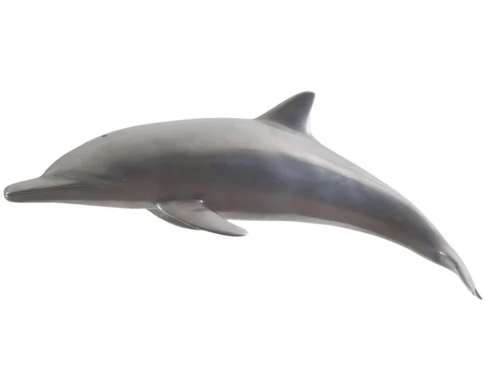 Phillips Collection Dolphin, Polished Aluminum (Dropshippable)