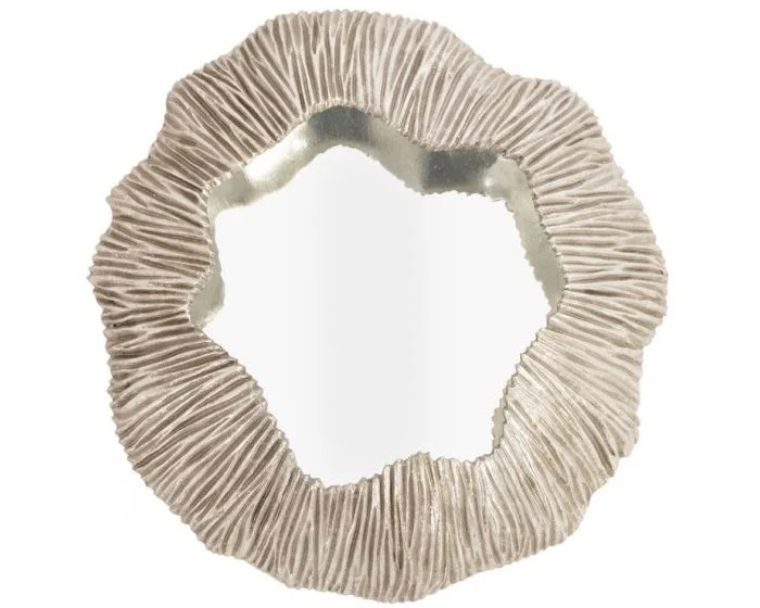 Phillips Collection Fungia Mirror, Silver (Dropshippable)