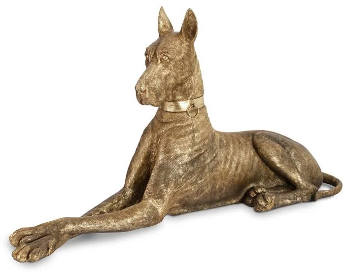 Phillips Collection Great Dane, Gold Leaf, Right