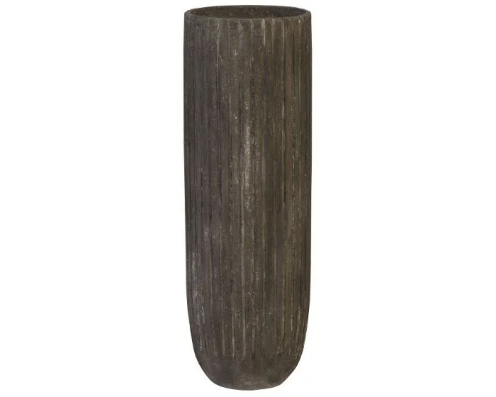 Phillips Collection Lourdes Planter, Large, Grey (Dropshippable)