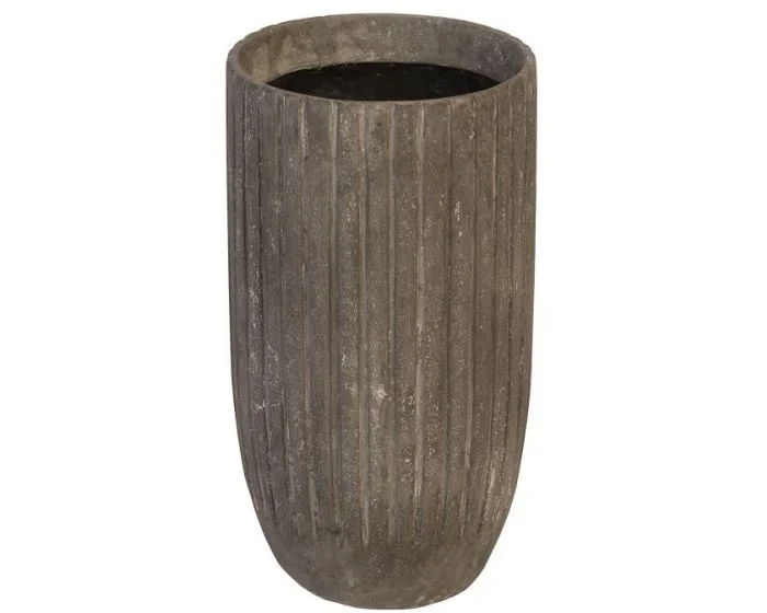Phillips Collection Lourdes Planter, Small, Grey (Dropshippable)