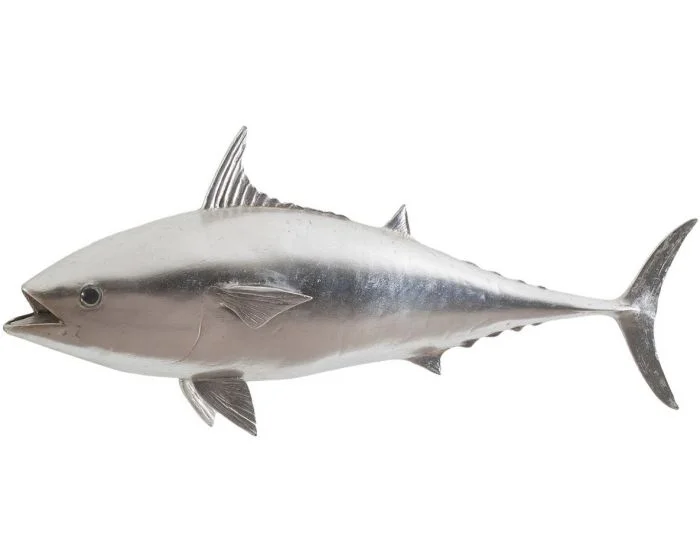 Phillips Collection Mackerel Fish, Silver Leaf (Dropshippable)