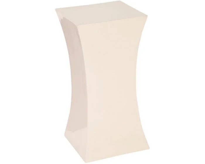 Phillips Collection Paya Pedestal, Gel Coat White (Dropshippable)