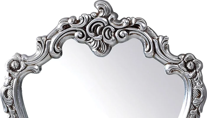 PU023 Transitional Grey Wall Mirror