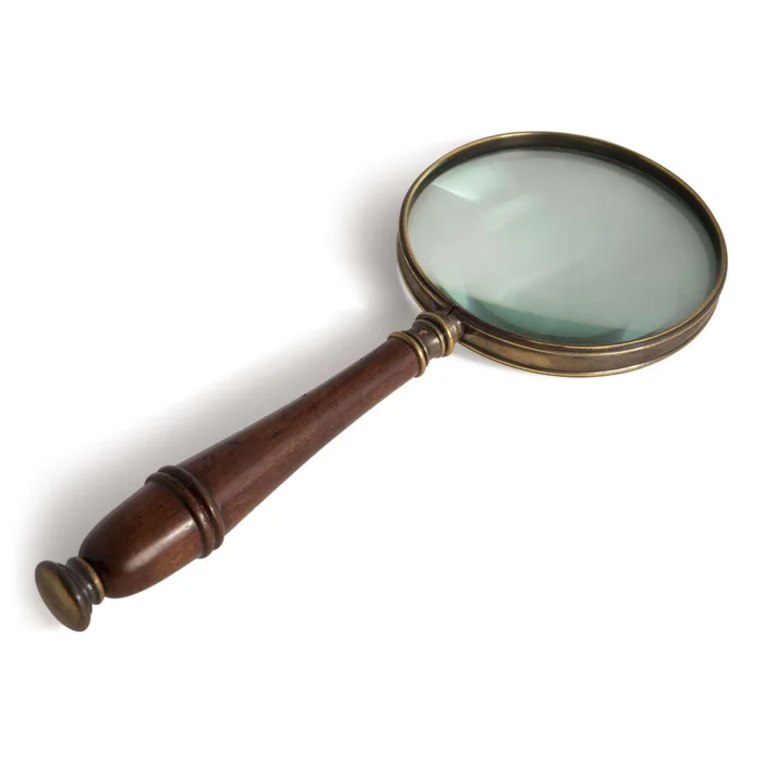 Regency Magnifier By Authentic Models – Black, Brass
