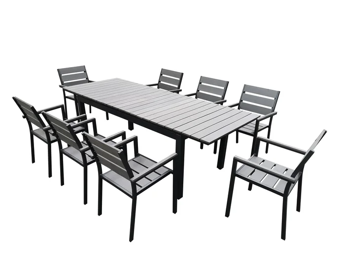 Renava Marina – Grey Outdoor Dining Table Set
