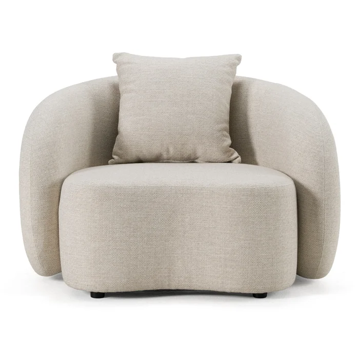 Renava Tabarca – Outdoor Beige Fabric Chair
