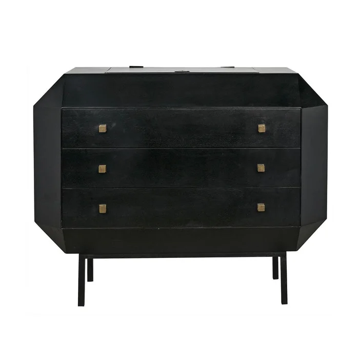 Rhiana Dresser – Hand Rubbed Black