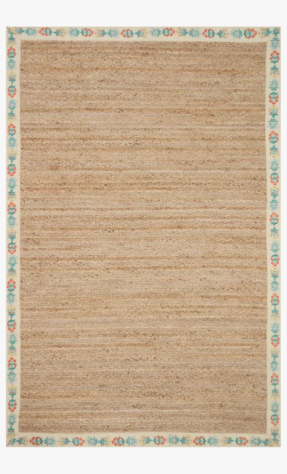 Rifle Paper Co. x Loloi Costa COS-02 Natural / Cream