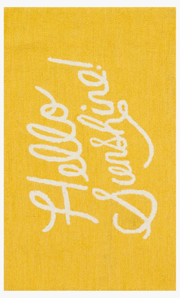 Rifle Paper Co. x Loloi Minnie MIN-01 Yellow