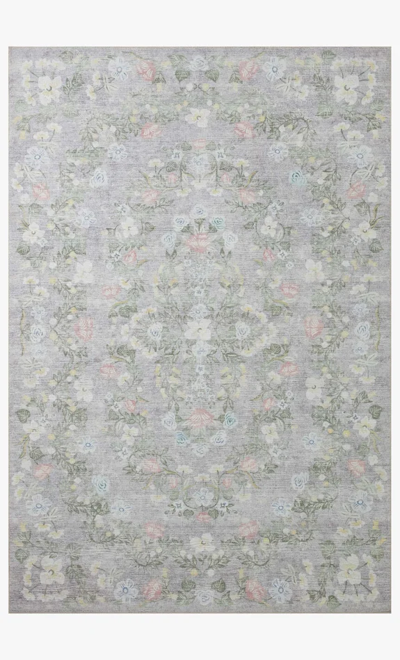 Rifle Paper Co. x Loloi Palais PAL-05 Grey