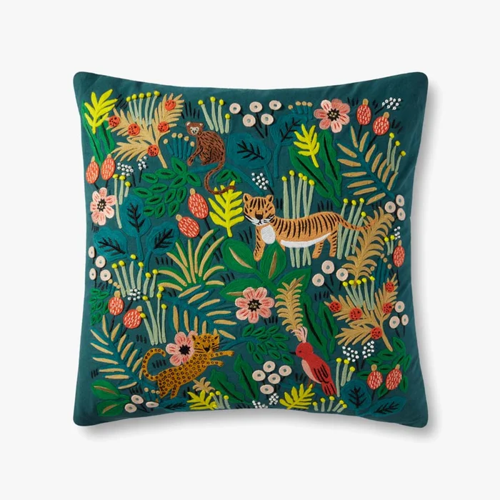 Rifle Paper Co. x Loloi Pillows P6071 Multi