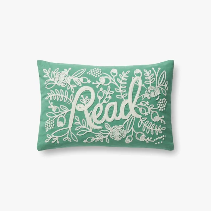 Rifle Paper Co. x Loloi Pillows PRP0001 Sage