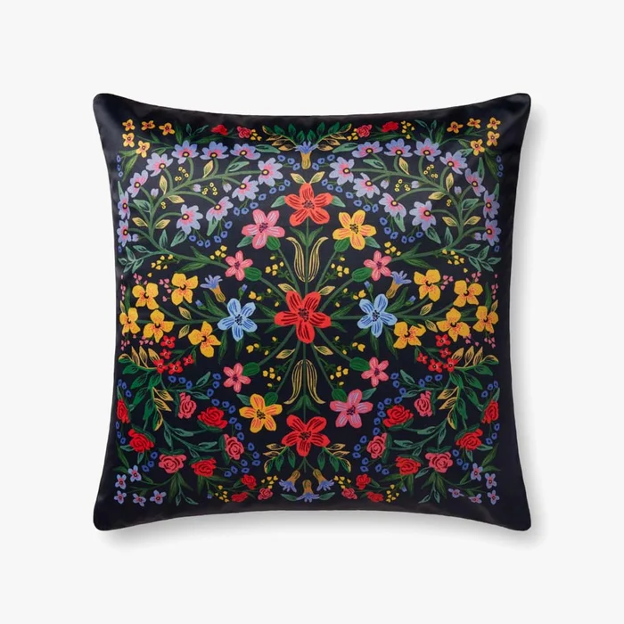 Rifle Paper Co. x Loloi Pillows PRP0042 Navy