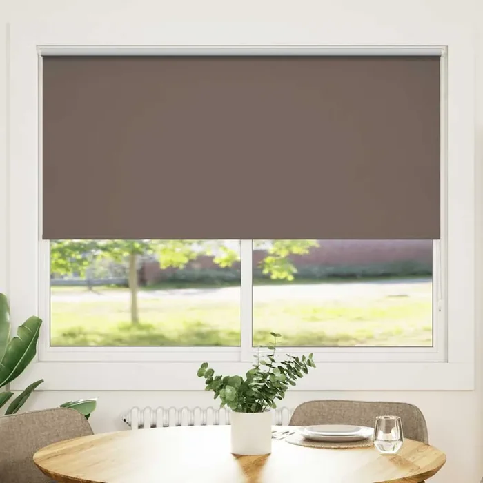 Roller Blind Blackout 160 x 175 cm Coffee