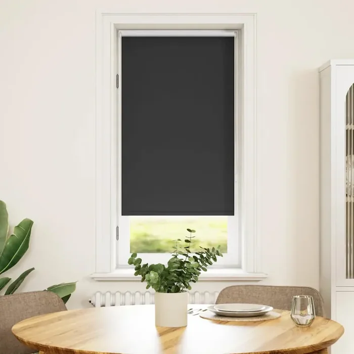 Roller Blind Blackout 40 x 100 cm White