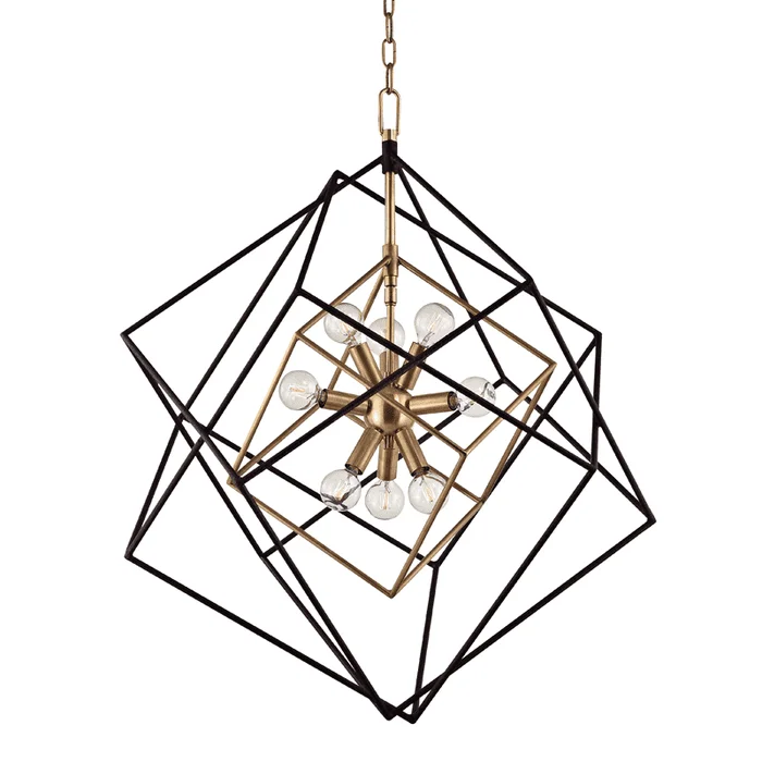 Roundout 9 Light Pendant