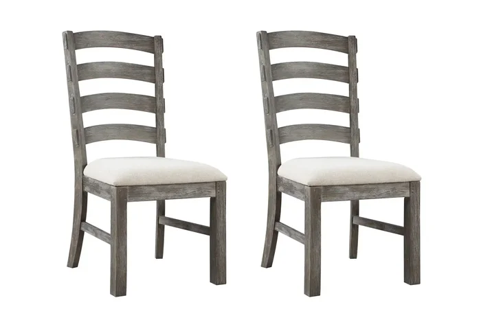 Rusti – Upholstered Dining Chairs (Set of 2) – Brown
