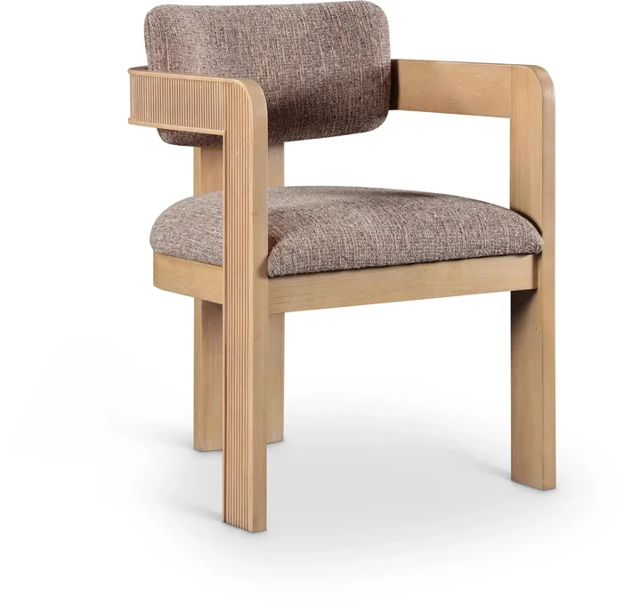 Sacha – Linen Dining Chair With Natural Base (Set of 2)