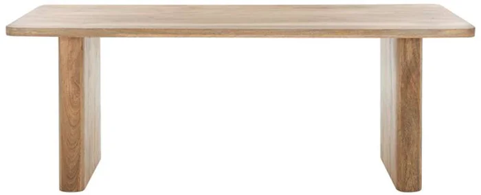 Safavieh – Couture – Hewlett Wood 80in Dining Table – Natural – SFV5749A
