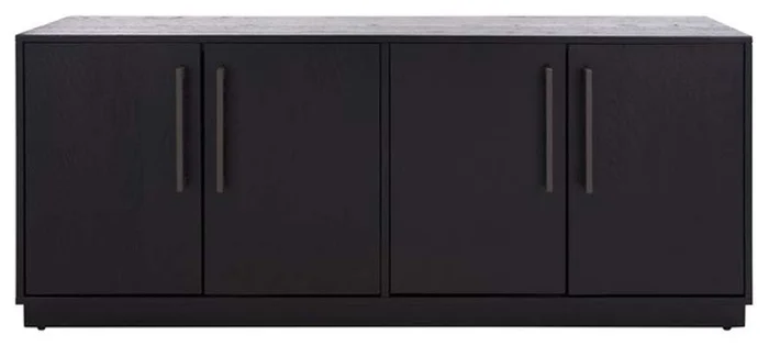 Safavieh – Couture – Mallory 4 Door Media Stand – Black – SFV2120C