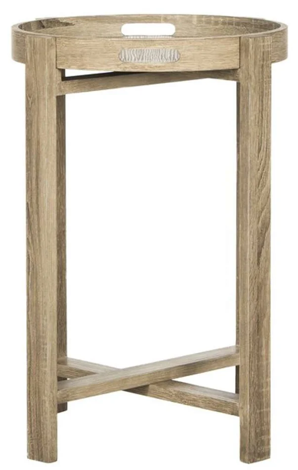 Safavieh – Hamish Side Table – Light Grey – FOX4248A