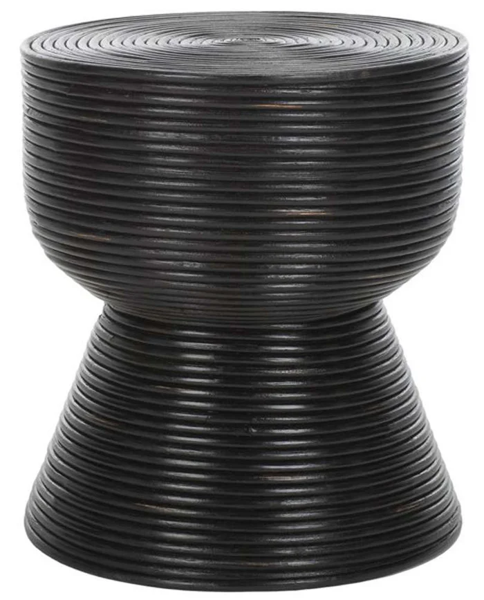 Safavieh – Heimdall Round Accent Table – Distressed Black – Black – ACC6503A