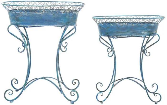 Safavieh – Hendrick Planters – Mossy Blue – PAT5026C