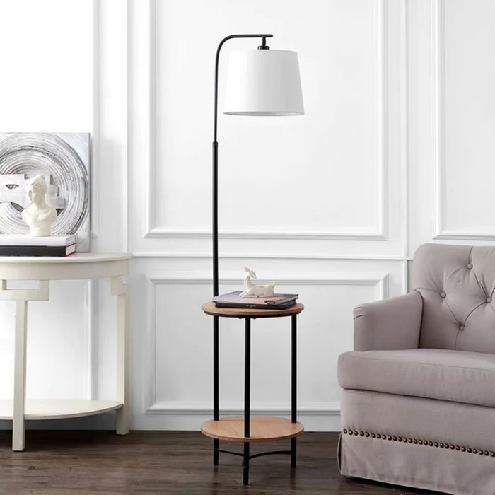 Safavieh – Henley Floor Lamp – Black – FLL4080A