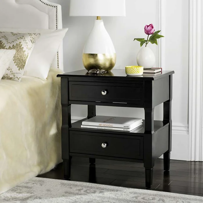 Safavieh – Jenson Side Table – Black – FOX6277B