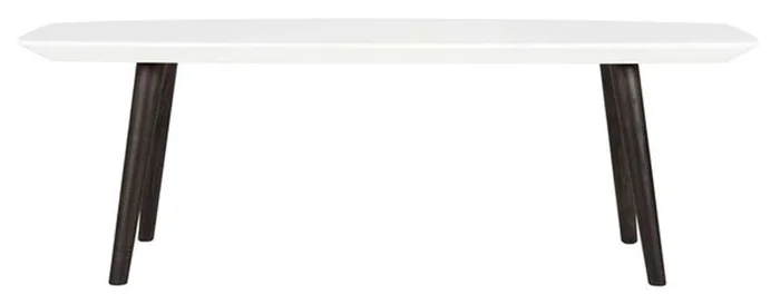 Safavieh – Josiah Coffee Table – White – Dark Brown – FOX4216A