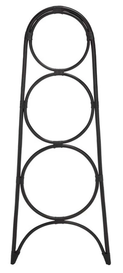 Safavieh – Kino 3 Tier Towel Hanger – Black – STG6501B