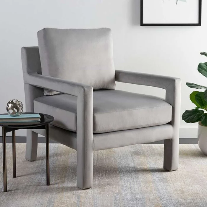 Safavieh – Kye Accent Chair – Grey – ACH1301C