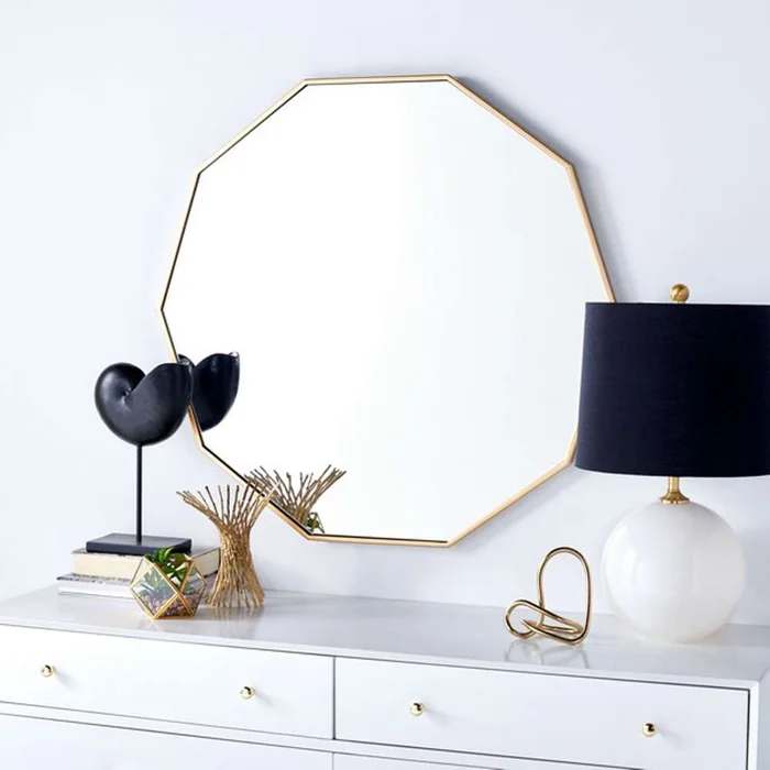 Safavieh – Kyna 34.5in Mirror – Brass – MRR2010A