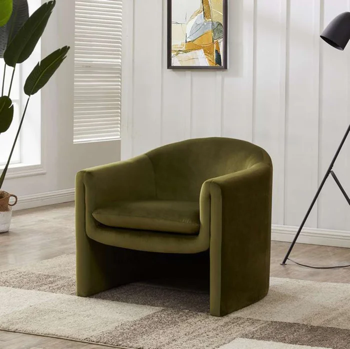 Safavieh – Laylette Accent Chair – Olive Green – SFV4771B