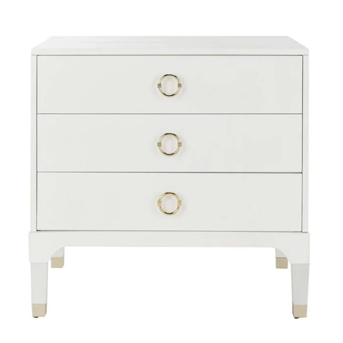 Safavieh – Lorna Night Stand – White – FOX6232C