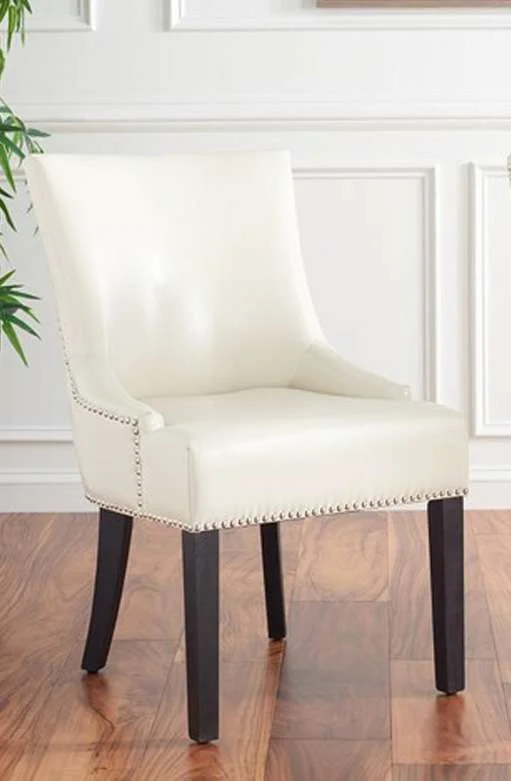 Safavieh – Lotus Side Chair – Flat Cream (Set of 2) – MCR4700B-SET2