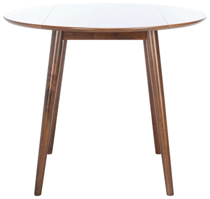 Safavieh – Lovell Folding Round Dining Table – Walnut – DTB1401A
