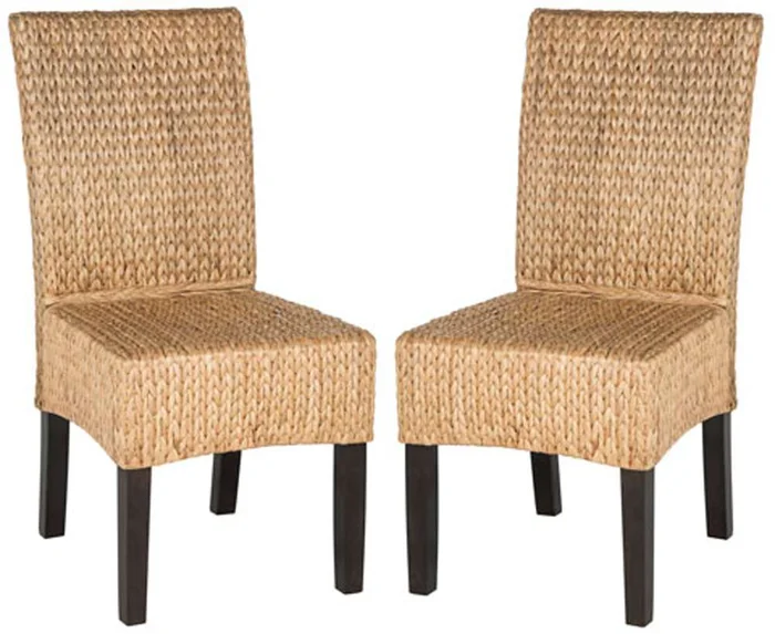 Safavieh – Luz Dining Chair – Natural (Set of 2) – SEA8016A-SET2