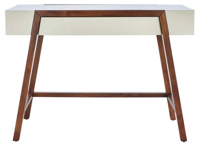 Safavieh – Marwood Desk – White – Brown – DSK5012A