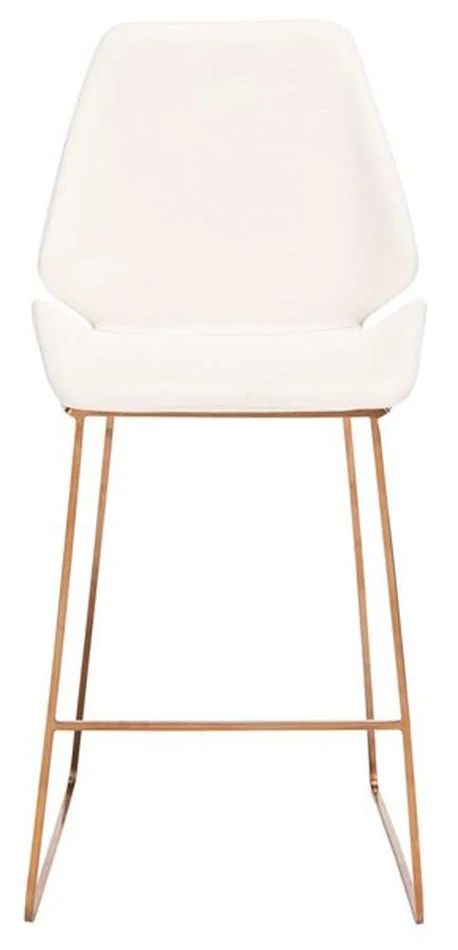 Safavieh – Masami Counter Stool – White – Gold – BST3006C