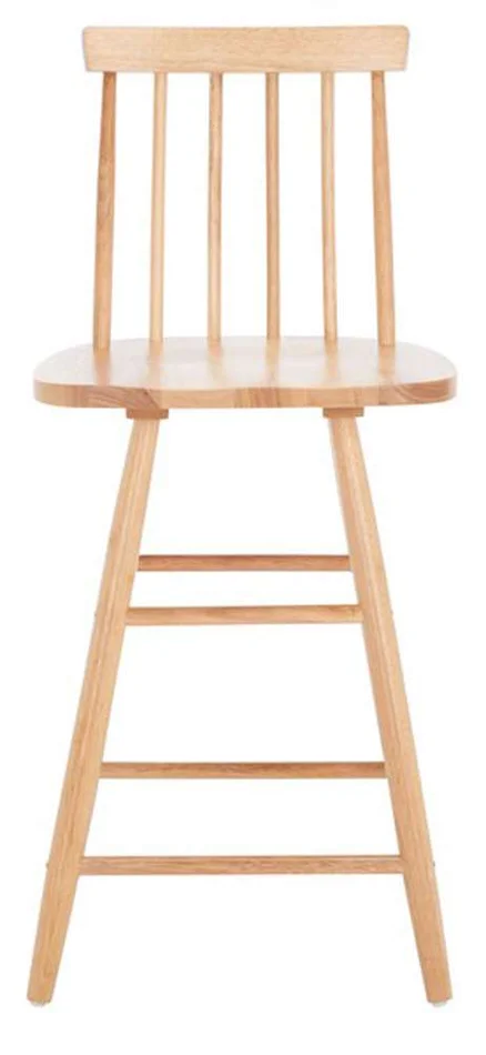 Safavieh – May Wood Counter Stool – Natural – BST1405D