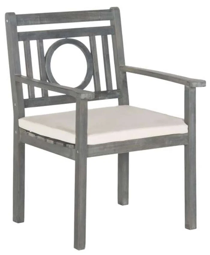 Safavieh – Montclair Dining Set – Ash Grey – Beige – PAT6721B