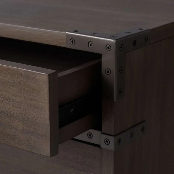 Safavieh – Nisha 3 Drawer Wood Nightstand – Light Brown – SFV7708B