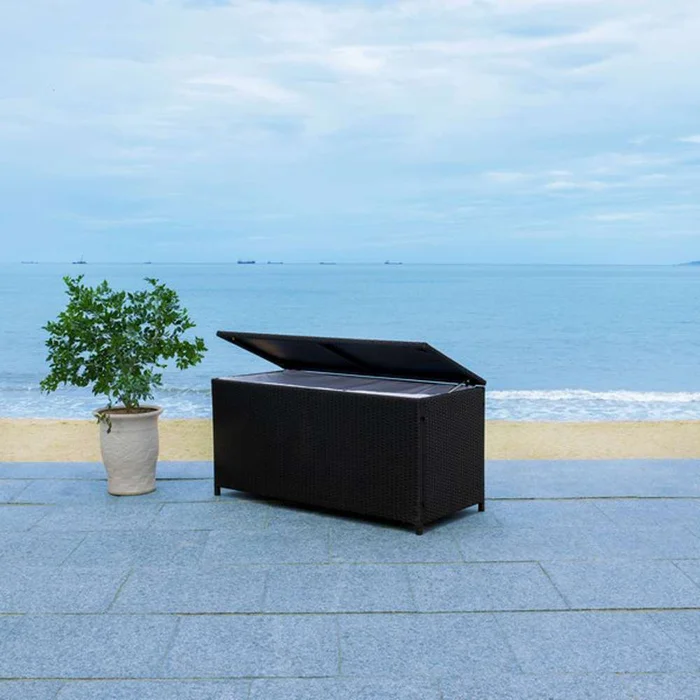 Safavieh – Oliveira Cushion Box – Black – White – PAT7709A